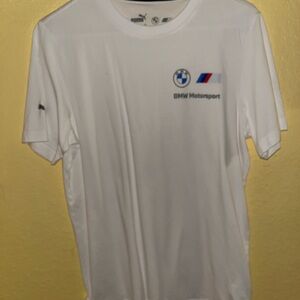 Puma White BMW Motorsport Tee